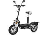 E-Scooter - VR-1500-EEC - mit Straßenzulassung - schwarz mit Korbset