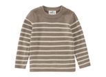 Baby Woll-Strickpullover mit Streifen