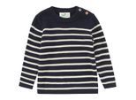 Baby Woll-Strickpullover mit Streifen