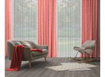 Vorhang ADAM "Argentinian Criolla Light" Gr. 3, rot, B:142cm H:225cm, Jacquard, Baumwolle, Gardinen, aus 100% Bio-Baumwolle