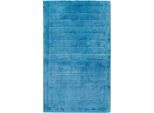 Badematte EGERIA "Line" Gr. 3, blau, H:10mm, Baumwolle, Badematten, Badematte
