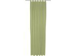 Vorhang ADAM "Uni Collection", grün, B:142cm H:205cm, Baumwolle (Bio-Baumwolle), Gardinen, Vorhang, Blickdichter aus 100% Bio-Baumwolle
