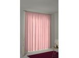 Vorhang ADAM "Uni Collection" Gr. 2, rosa, B:145cm H:175cm, Jacquard, Baumwolle (Bio-Baumwolle), Gardinen, Vorhang, aus 100% Bio-Baumwolle