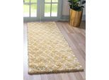 Myflair Möbel & Accessoires Hochflor-Läufer »Temara Shag, LAGERRÄUMUNG!« rechteckig 51 mm Höhe Teppich-Läufer, gewebt, weich & kuschelig
