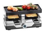 TRISA Raclette "Premium 2 Personen", silber (silberfarben), Raclettes, Raclette