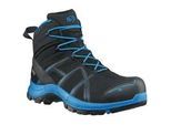 HAIX Sicherheitsstiefel BLACK EAGLE 40.1, MID, S3, schwarz-blau, Gr. 9,5 (44)