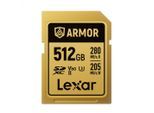Lexar SDXC Pro Gold Series ARMOR UHS-II 512GB V60