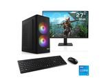 CSL PC-Komplettsystem "Spectrum V25105", Energieeffizienz: E (A-G), schwarz, Microsoft Windows 11 Home (64 Bit), 16 GB RAM 1.000 GB SSD, Computer_Komplettsysteme