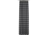 Vorhang ADAM "Romantic Puligny" Gr. 4, blau (dunkelblau), B:145cm H:245cm, Jacquard, Baumwolle (Bio-Baumwolle), Gardinen, aus 100% Bio-Baumwolle