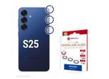 Displex Kameraschutzglas »Camera Lens Glass Single Glass Ring Protector« für Samsung Galaxy S25 Packung, 2x Einzellinsen-Schutzringe, Objektivschutz, Kameraschutz, kratz- & stossfest