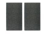Schneide- und Abdeckplatte ZELLER PRESENT "Granit", grau (anthrazit), B:30cm L:52cm T:0,8cm, Herdabdeckplatten, mit 6 Elastikfüßen pro Platte