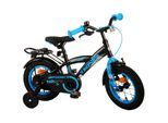 TPFSports Thombike Kinderfahrrad - Jungen - 12 Zoll - Rücktritt + Handbremse - Schwarz/Gelb