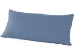 Kissenbezug PRIMERA "Primera Mako-Feinjersey Kissenbezug im Doppelpack", blau, B:40cm L:80cm, Feinjersey, Obermaterial: 100% Baumwolle, Kissenbezüge, Kissenbezug, In vielen Uni-Tönen
