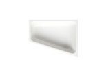 Bette BetteSpace L Badewanne 1142-440 170x130x42cm, Ecke rechts, snow