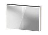 Duravit D-Code Spiegelschrank Verspiegelt DC7107022222000 1000x700x148, Weiß Hochglanz, Steckdose J, LED Beleuchtung