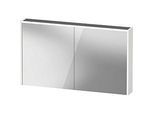 Duravit D-Code Spiegelschrank Verspiegelt DC7108018182000 1200x700x148, Weiß Matt, Steckdose J, LED Beleuchtung