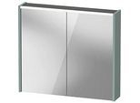 Duravit D-Code Spiegelschrank Verspiegelt DC71060HGHG0000 800x700x148, Fjordgrün Matt, Steckdose, LED Beleuchtung