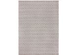 Teppich FLAIR RUGS "Dream", beige (natur), B:120cm H:3mm L:170cm, Baumwolle, Kunstfaser, Wolle, Teppiche, Teppich, aus Wollmischung, Wohnzimmer, Schlafzimmer, Esszimmer