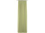 Vorhang ADAM "Uni Collection light" Gr. 3, grün (hellgrün), B:145cm H:225cm, Baumwolle (Bio-Baumwolle), Gardinen, aus 100% Bio-Baumwolle