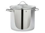 WMF Gemüsetopf , Edelstahlfarben , Metall , 8.8 l , kratzfest, rostfrei , Kochgeschirr, Töpfe, Kochtöpfe