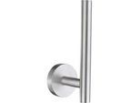 Toilettenpapierhalter , Chromfarben , Metall , 14 cm , Badezimmer, WC Ausstattung, Toilettenpapierhalter