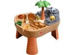 Ambia Garden Sand- UND Wassertisch , Braun, Orange , Kunststoff , 74.93x76.2x83.8 cm , unisex , EN 71, Ce , Freizeit & Co, Gartenspielzeug, Sandspielzeug