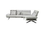 Koinor Ecksofa , Hellgrau , Textil , L-Form, Ottomane rechts , 270x239 cm , Goldenes M, Dgm , Typenauswahl, Stoffauswahl, Fußauswahl, Lederauswahl, planbar, Armteilvarianten, Rückenoptik wählbar, seitenverkehrt erhältlich, Hocker erhältlich, Rücken echt, individuell planbar , Wohnzimmer, Sofas & Couches, Wohnlandschaften, Ecksofas