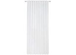 Esposa Fertigstore , Weiß , Textil , Uni , 140x175 cm , für Stange und Schiene geeignet , Heimtextilien, Vorhänge, Fertigvorhänge, Fertigstore