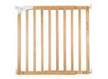 Childhome Treppenschutzgitter , Tannenholzfarben , Holz, Kunststoff , Tanne , 73.5x76 cm , Verlängerung inklusive , Babysicherheit, Treppenschutzgitter