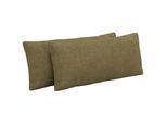 Sit & More Nierenkissen , Olivgrün , Textil , Uni , Füllung: Polyester , 65x25 cm , Goldenes M, Oeko-Tex® Standard 100, Made in Europe, DGM-Klimapakt , Heimtextilien, Wohntextilien, Kissen, Rückenkissen