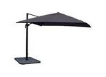 MCW Ampelschirm I Anthrazit 300/300 cm , Textil , 360x300 cm , Sonnen- & Sichtschutz, Sonnenschirme, Ampelschirme
