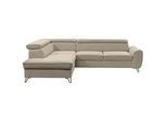 Stylife Ecksofa , Beige , Textil , Ottomane links, L-Form , 250x200 cm , Stoffauswahl, seitenverkehrt erhältlich , Wohnzimmer, Sofas & Couches, Wohnlandschaften, Ecksofas mit Schlaffunktion