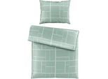 Dieter Knoll Bettwäsche , Jadegrün , Textil , 140x200 cm , pflegeleicht, hautfreundlich , Heimtextilien, Bettwäsche & Leintücher, Bettwäsche, Satin-Bettwäsche