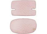 Roba Hochstuhl-Sitzverkleinerer 2-teilig roba Style rosa , Rosa , Textil , 40x25x2 cm , Babymöbel, Hochstühle & Zubehör, Hochstühle