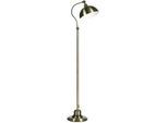 Homcom Stehlampe mit E27 Fassung, Schlafzimmer , Bronzefarben , Metall , 25.5x152x42 cm , Lampen & Leuchten, Innenbeleuchtung, Stehlampen, Stehlampen