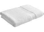 Badetücher CHRISTY "SUPREME", weiß, B:90cm L:165cm, Walkfrottier, Obermaterial: 100% Baumwolle, Handtücher, Premium-Badetücher in Luxusqualität, 650g/m², 90x165cm, 2er Set