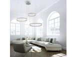 JUST LIGHT Pendelleuchte "LILLUTI", grau (stahl), 2, 1 Stk., Leuchten, Fernbedienung, Funk inkl., separat steuerbar über FB, Fer, Pendelleuchte