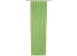 Vorhang WIRTH "Trondheim B", grün (apfelgrün), B:132cm H:325cm, Polyacryl, Gardinen, Vorhang, nach Mass