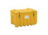 CEMO Universalbox aus Polyethylen, Inhalt 150 l, Traglast 100 kg, gelb