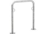 WSM TRUST Fahrradparker, zum Aufdübeln, Breite 750 mm, VE 1 Stk