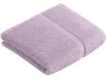 Handtuch VOSSEN "Belief", lila (sea lavender), B:50cm L:100cm, Webfrottier, Obermaterial: 100% Baumwolle, Handtücher, Chenille-Struktur