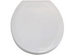 WC-Sitz ADOB "Limone", weiß, Duroplast, WC-Sitze, sehr stabil, Edelstahlscharniere