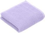 Handtuch VOSSEN "Tomorrow", blau (iris), B:50cm L:100cm, Webfrottier, Baumwolle, Handtücher