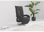 TV-Sessel SIT & MORE "Zoe, inkl. Kopfteilverstellung & 360 Drehfunktion", braun (schlamm), B:74cm H:112cm T:82cm, 95% Polyester, 5% Polyamid, Sessel, wahlweise mit 2 Motoren, Akku & Aufstehhilfe