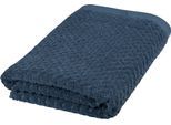 Duschtuch ROSS "Harmony", blau (denim), B:70cm L:140cm, Frottier, Baumwolle, Handtücher, 100 % Baumwolle, Hoch Tief Struktur, viele Farben