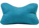 Nackenrolle GÖZZE "Darco" Gr. 1, blau (petrol), B:25cm L:40cm, Polyester, Funktionskissen, Nackenrolle