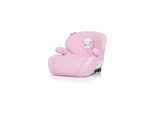 Chipolino Kindersitz, Sitzerhöhung Sonic Isofix, i-Size, 125-150 cm, Armlehne rosa weiß