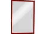 DURABLE DURAFRAME® Info-Rahmen MAGNETIC, magnetisch, für DIN A4, rot, VE 10 Stk