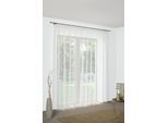 Gardine WIRTH "Bettina", weiss (weiß), B:250cm H:125cm, Polyester, Gardinen, Gardine, Fertig-Store mit FB 1:3 nach Mass