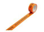 ratioform PVC-Warnband, Aufdruck Gesperrt, VE 6 Rollen, Bandbreite 50 mm